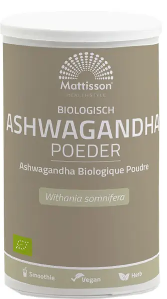 Ashwagandha, 200 g, Mattisson Healthstyle