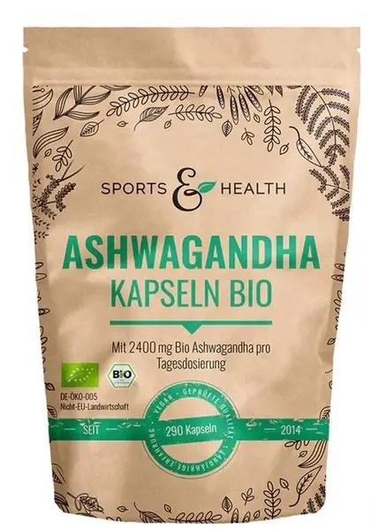 Ashwagandha, 600 mg, 200 capsule, Sports & Health Solutions