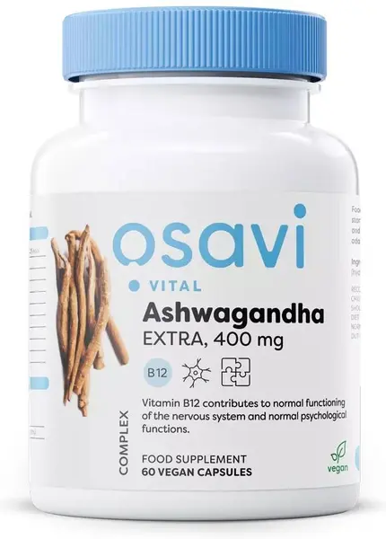 Ashwagandha Extra, 400 mg, 60 capsule, Osavi