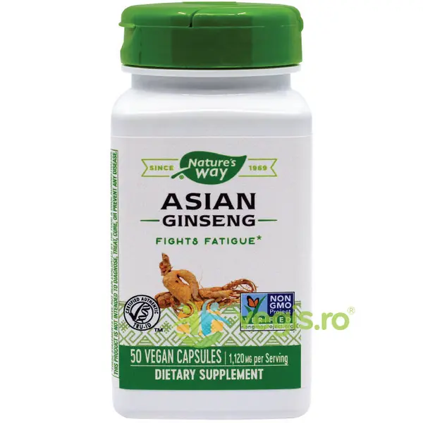 Asian Ginseng 560mg 50Cps Secom,