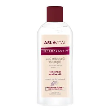 Aslavital Mineralactiv Apa micelara cu argila 150 ml