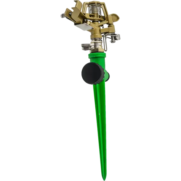 Aspersor Cu Impact Din Alama Pe Tepusa, Presiune 1-4 Bari, Debit Maxim 0,62-1,18 m3/h, Suprateran