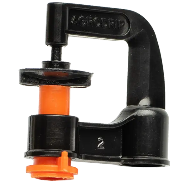 Aspersor Microirigare Diametru Irigare 8.5 M, Raza De Actiune 360 Grd, Debit Maxim 90 L/h, Presiune 2 Bar,Verde