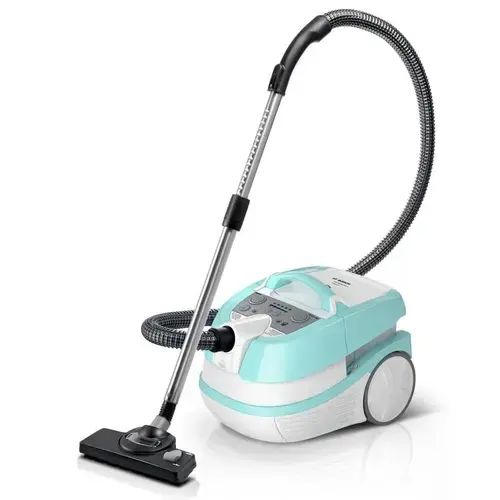 Aspirator, Bosch, BWD420HYG, 3 in 1, 2000 W, Alb/Albastru
