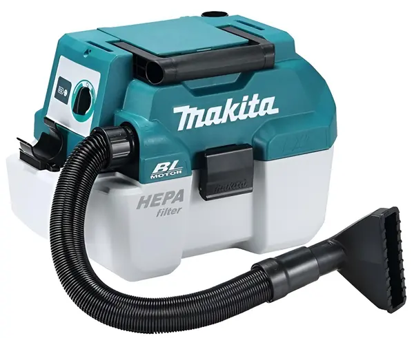 Aspirator cu acumulator pentru curățare uscată și umedă Makita - DVC750LZ, LXT, 18 V, fără baterie și încărcător