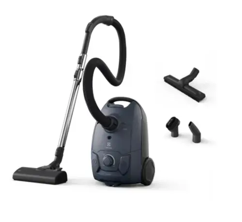 Aspirator cu sac Electrolux Seria 500 EB51C2DB, 750 W, Filtru HEPA, Maner ergonomic (Albastru)