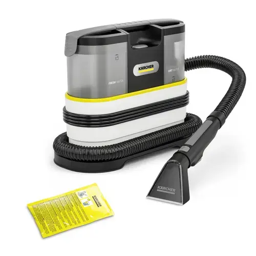Aspirator cu spalare pentru tapiterie Karcher SE 2 Spot, 450 W (Alb/Negru)