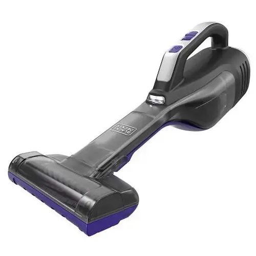 Aspirator de mana Black+Decker DVD320BP Bagless, 12V, 16 minute (Negru)