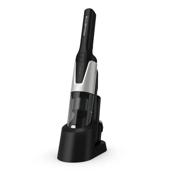 Aspirator de mână Rowenta X-Touch AC9736WO autonomie 10 min 2 accesorii recipient 200ml gri&alb