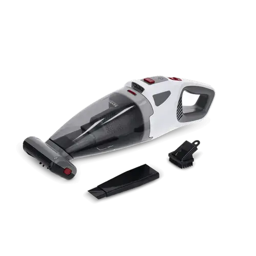Aspirator de mana Severin HV 7146, 120 W, Autonomie 30 minute, Recipient 0.65 l (Alb/Gri)
