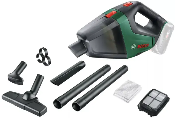 Aspirator fără fir Bosch - Universal Vac, 18V, 0.5 l, 2500 mAh, Solo