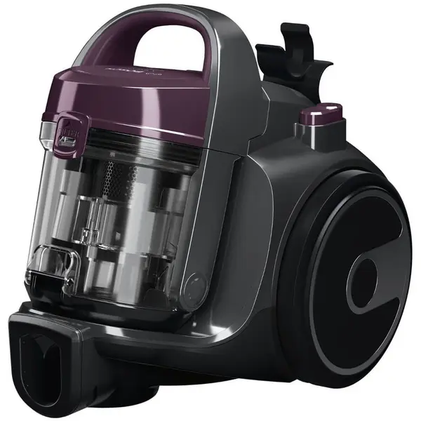 Aspirator fara sac Bosch BGC05AAA1, 700 W, 1.5 L, 24.9 kWh/an, Nivel zgomot 78 dB,Tub telescopic, Filtru igienic PureAir, Tehnologie Easy Clean, Raza de operare 9 m, Mov