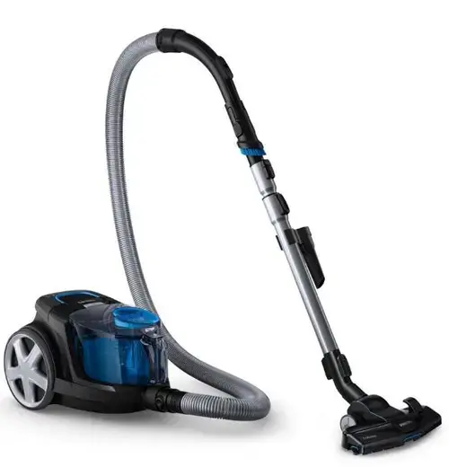 Aspirator fara sac Philips PowerPro FC9331/09, 650W, 1.5l, Clasa A (Negru/Albastru)