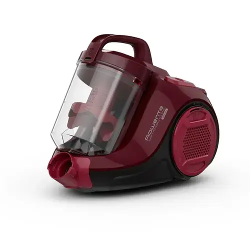 Aspirator fara sac Rowenta Swift Power Cyclonic RO2910EA, 750W, 3 niveluri de filtrare, acoperire 7.5m, motor Effitech (Rosu)