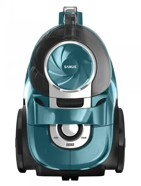 Aspirator fara sac Samus TORNADO ECO POWER, 3 L, 800 W, Putere de absortie 160 W, Filtru HEPA (Negru/Albastru)
