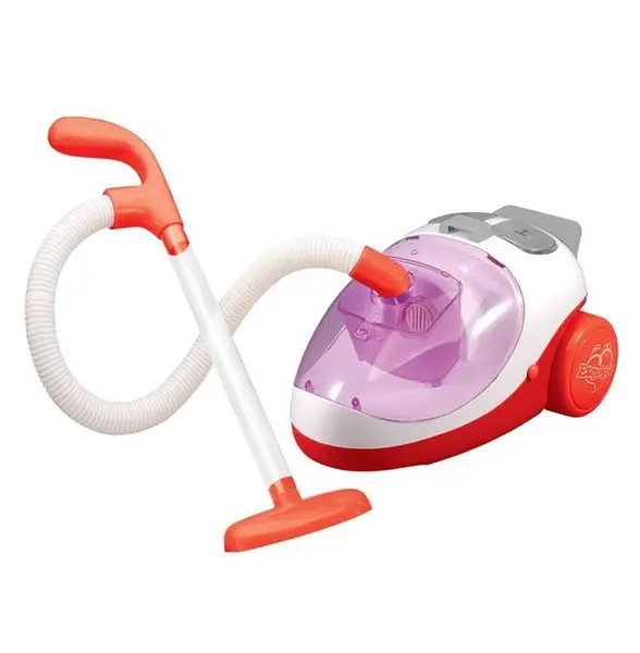 Aspirator pentru copii cu lumini si sunet, Rosu