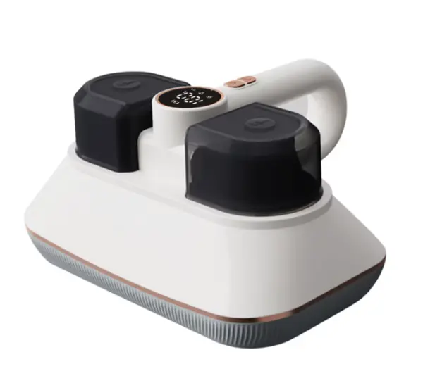 Aspirator portabil 2 in 1 functie de vibratie 3 niveluri de aspiratie incarcare USB antiacarieni