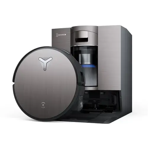 Aspirator robot Ecovacs Deebot X11 OmniCyclone, 19.500 Pa, OZMO Roller, TruEdge 3.0, Smart Wet&Dry, ZeroTangle 3.0, Recipient praf 0.22 l, Rezervoare apa 0.11 l (Negru)