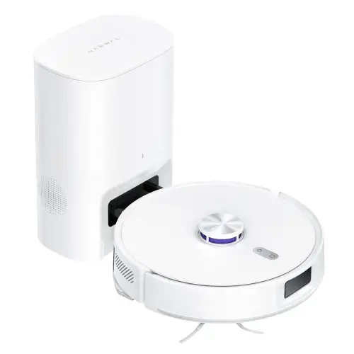 Aspirator robot Narwal Freo S, 8000 Pa, Control aplicatie si vocal, Wi-Fi 2.4GHz, Navigare LDS, Autonomie 210 minute (Alb)