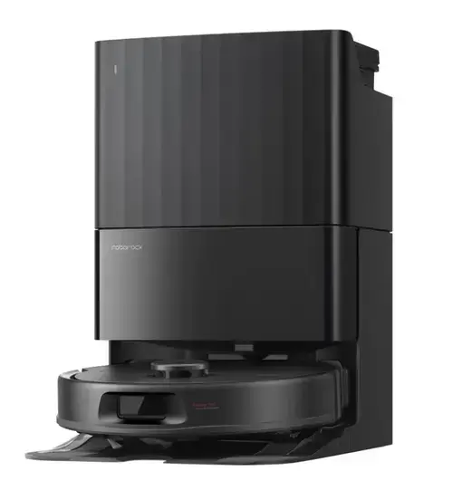 Aspirator robot Roborock Qrevo 798, Wi-Fi, Navigatie laser, Recipiente apa/praf 80 ml si 330 ml, 10000Pa, Sac 2.7 l, Rezervor statie apa murdara/curata 3l si 4l Autonomie 180 minute, Amazon Alexa, Google Assistant (Negru)