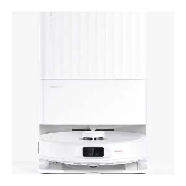 Aspirator robot Roborock Qrevo MaxV QRMV02-00, 0.33l, Functie mop, Cartografiere 3D, Navigatie PreciSense LiDAR, Alb