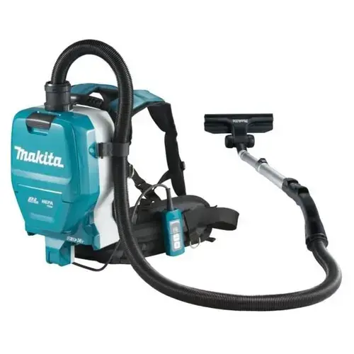 Aspirator tip rucsac Makita DVC261ZX11, 2 l, fara baterii si incarcator