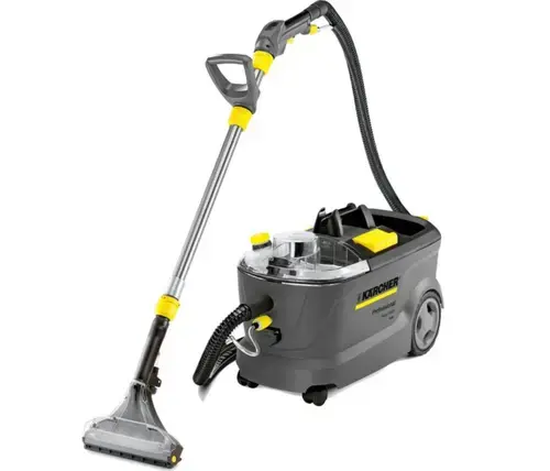 Aspirator umed Karcher Puzzi 10/2 Adv, 1250W, 2 bari (Negru/Galben)
