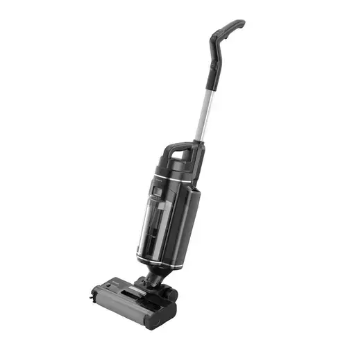 Aspirator vertical Aiwa MIZUSUI PRO AFC-800, 2 in 1 Uscat si Umed, 200W, 11kPa, 18V~ 5200mAh, Autonomie de Pana la 60 de Minute, Rezervor Dublu, Baza cu Autocuratare, Usor de manevrat, 10 Accesorii Incluse (Gri inchis)