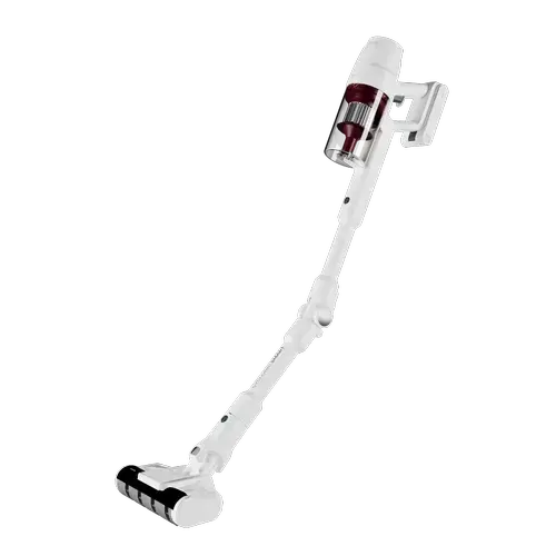 Aspirator vertical Aiwa ZENKAISUI EVO 5 AVC-630, 500W, 32Kpa, 130AW, 25, 2V~ 2500mAh, Autonomie de Pana la 55 de Minute, 3 trepte de viteza, 0.4L, Display Digital, Filtrare HEPA, Usor de Manevrat, 6 Accesorii Incluse (Alb)
