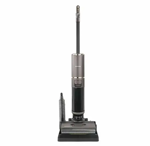 Aspirator vertical cu spalare HEINNER AquaFusionPro HSFW-PB160DRYBK, 160 W, Recipient apa 850/750 ml, 2 viteze, Smart Voice (Antracit)
