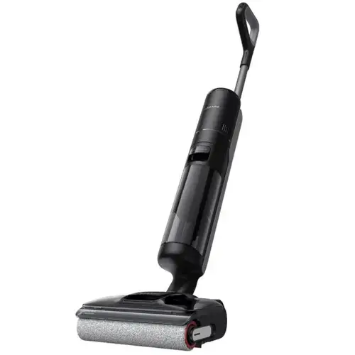 Aspirator vertical Dreame H12 Pro Flexreach, Autonomie 35 minute, 300 W, 18.000 Pa, Rezervor 0.9 l, Ecran LED (Negru)