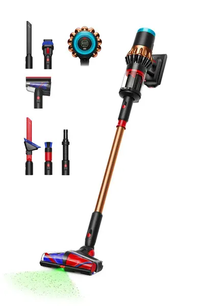 Aspirator vertical Dyson - V16 Piston Animal, HEPA, multicolor