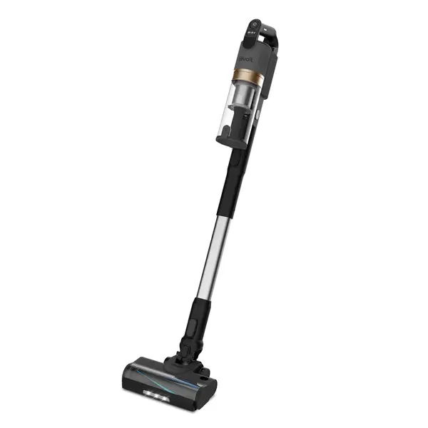 - Aspirator vertical fara fir LEVOIT V200, Autonomie 50 Min, Iluminare LED, 180W, Container 0.75 L, Filtru HEPA 5 Stadii, GRI