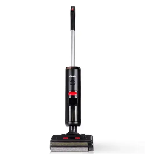 Aspirator vertical fara fir Vileda PureClean S5 Plus, Autonomie 30 minute, 180mp, Rezervor apa curata 450 ml, Rezervor apa uzata 500 ml, Max 78 dB (Negru)