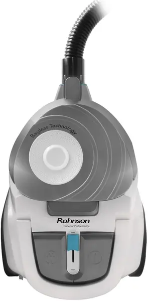 Aspirator vertical fără sac Rohnson - R-1240, HEPA, alb /gri