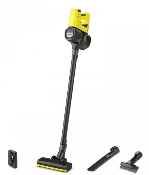 Aspirator vertical Karcher - VC 4 Cordless myHome, galben