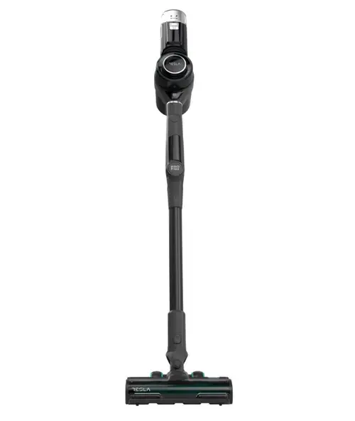 Aspirator vertical Tesla HS500GF, 400 W, 25.9 V, 5 viteze, Autonomie 60 minute, Capacitate 0.6 L, Filtru HEPA (Gri/Negru)