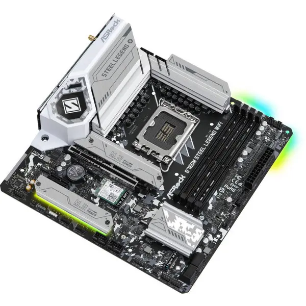 ASROCK Placa de baza ASRock B760M STEEL LEGEND WIFI