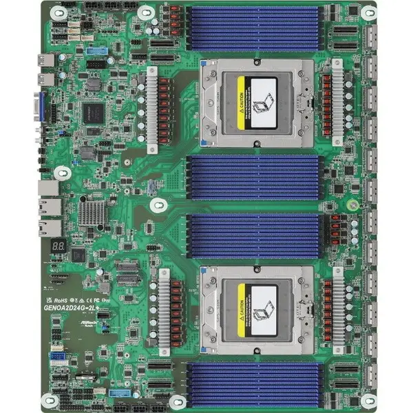 ASROCK Placa de baza ASRock GENOA2D24G-2L+