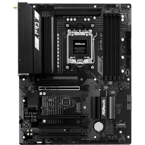 ASROCK Placa de baza ASRock X870 Pro-A WiFi, AMD, AM5, ATX