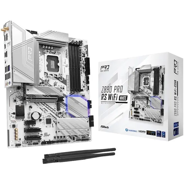 ASROCK Placa de Baza ASROCK Z890 PRO RS WIFI WHITE, Socket LGA 1851