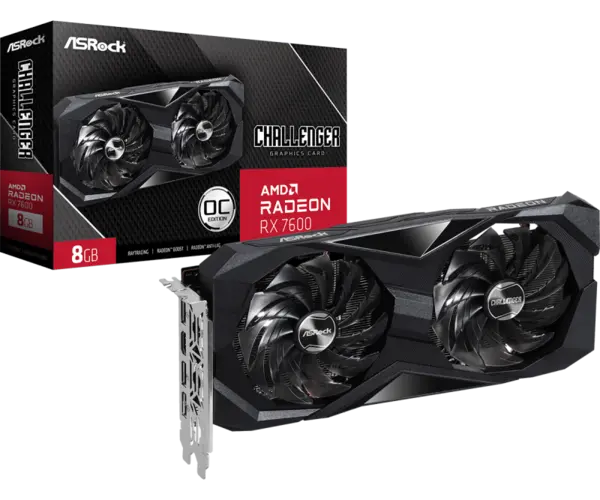 AsRock Radeon RX7600 8GB AsRock Radeon RX7600 8GB