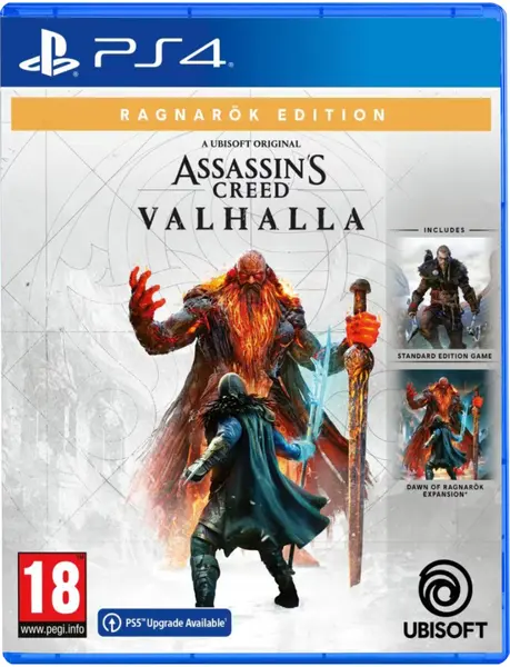 Assassin's Creed Valhalla Ragnarok Edition (Code in a box) Плейстейшън 4