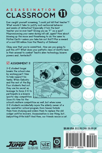 Assassination Classroom - Volume 11 | Yusei Matsui