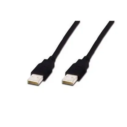 Assmann ASSMANN USB 2.0 HighSpeed Connection Cable USB A M (plug)/USB A M (plug) 1m blac