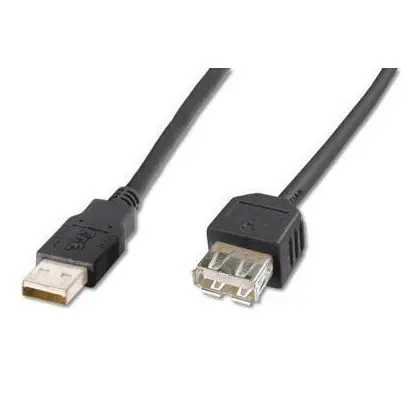 Assmann ASSMANN USB 2.0 HighSpeed Extension cable USB A M (plug)/USB A F (jack) 3m black