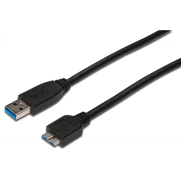 Assmann ASSMANN USB 3.0 SuperSpeed Connection Cable USB A M (plug)/microUSB B M (plug)