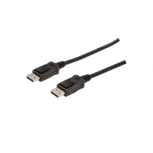Assmann Cablu Assmann AK-340103-020-S, DisplayPort male - Displayport male, 2m, Black