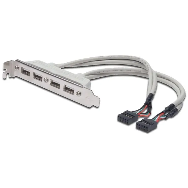 Assmann Cablu cu suport, Assmann, USB, Gri