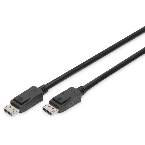 Assmann Cablu video Assmann DisplayPort Male - DisplayPort Male, 8K 30Hz UHD, v1.4, 1m, negru AK-340106-010-S